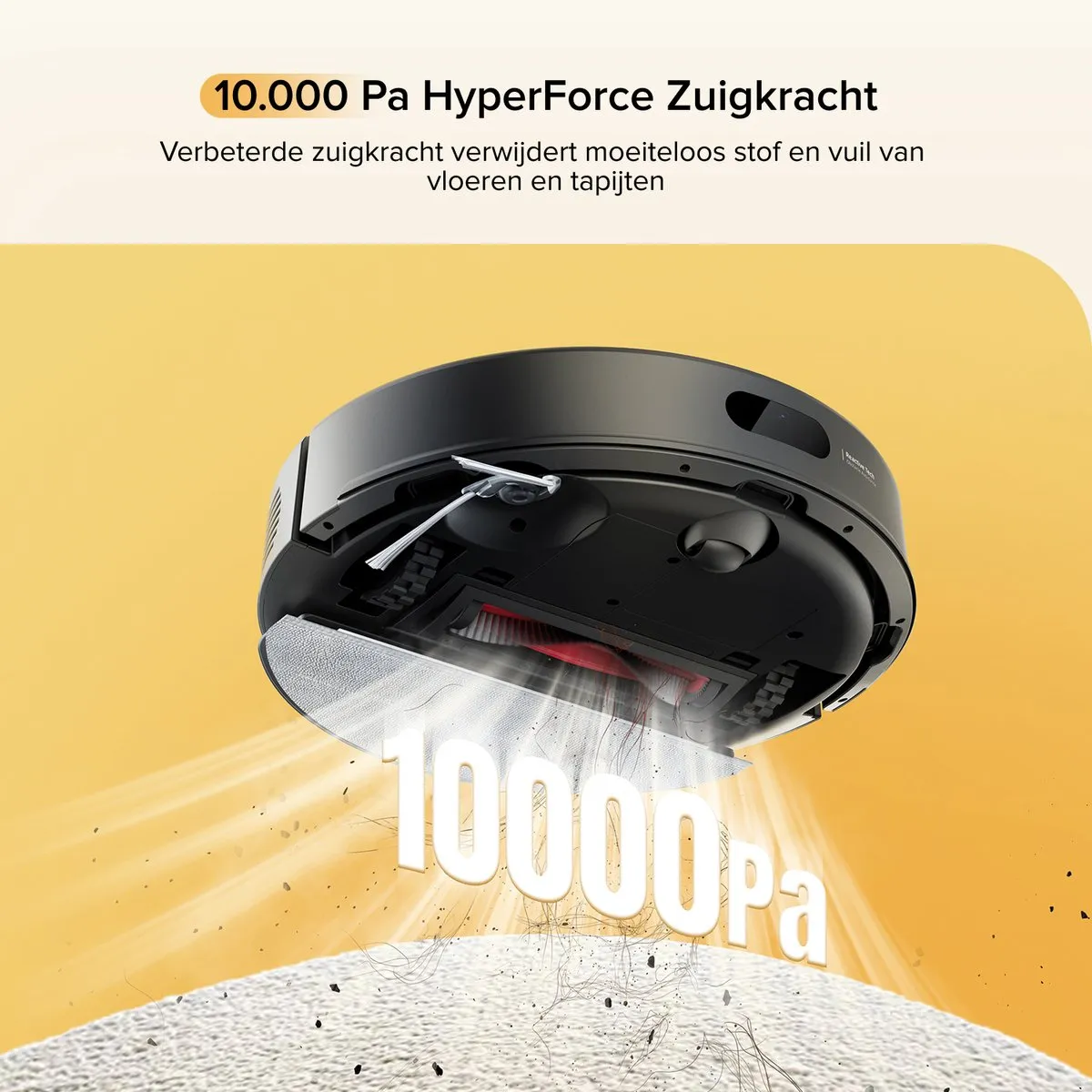 Roborock Q7 M5 Robotstofzuiger - 10000 Pa - Zwart