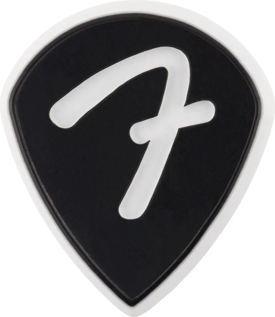 Fender Celluloid Plectrums F Grip 551 - 3 Stuks - Zwart