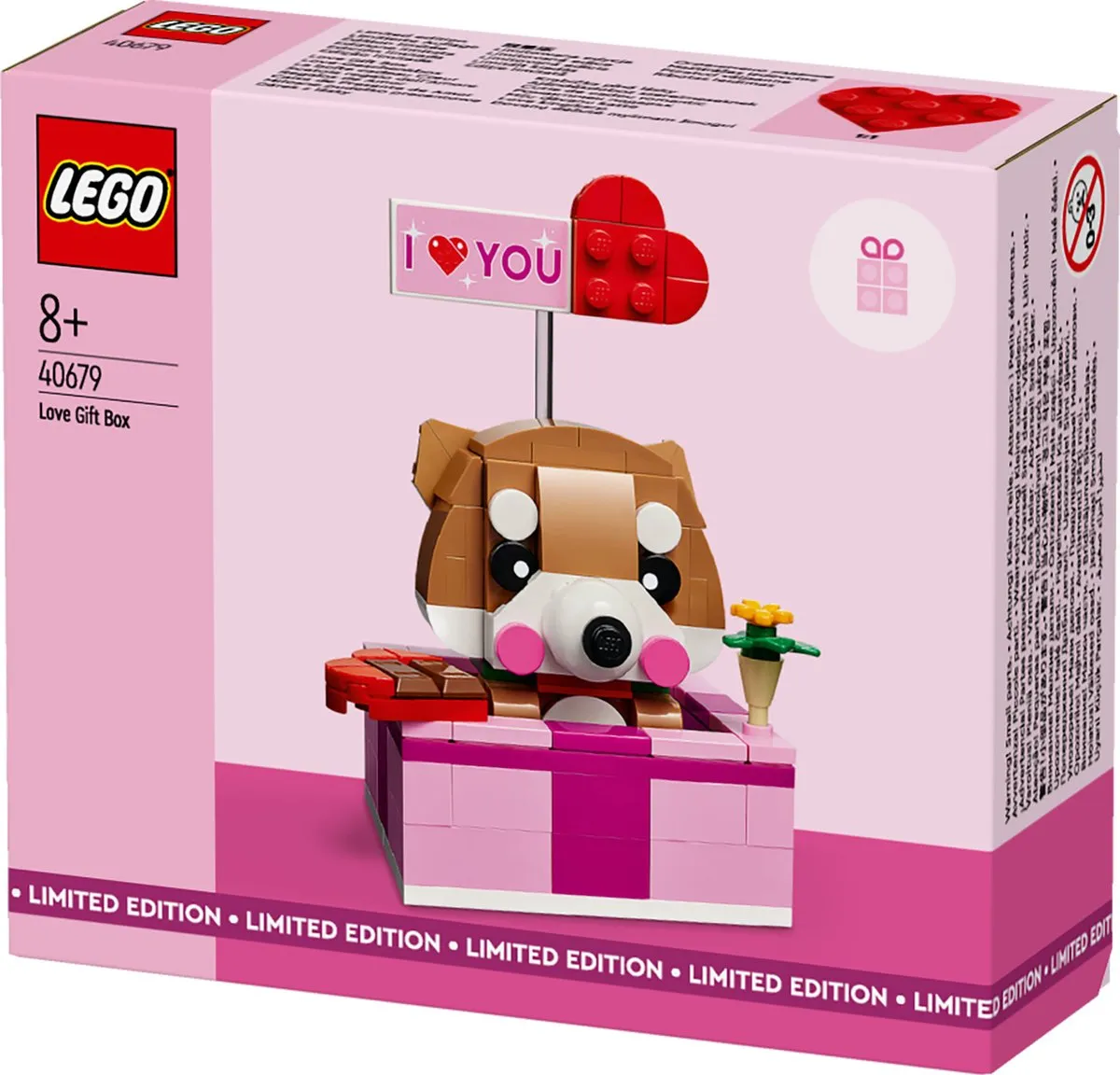 LEGO Valentijn Limited Edition 40679 Liefdesdoosje - 158 Stukken - Roze