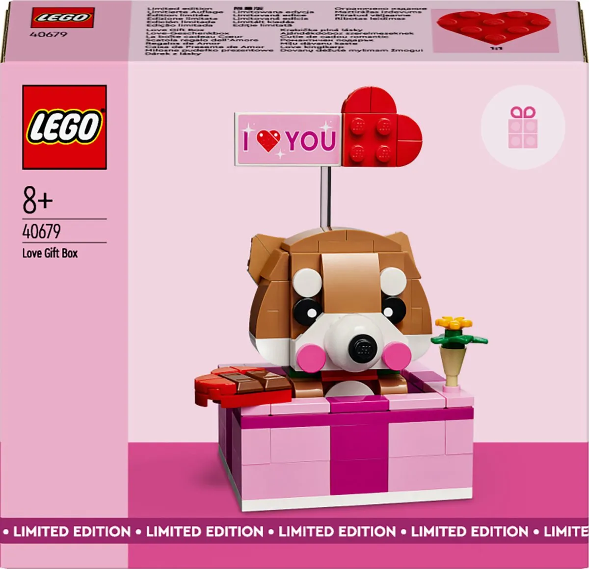 LEGO Valentijn Limited Edition 40679 Liefdesdoosje