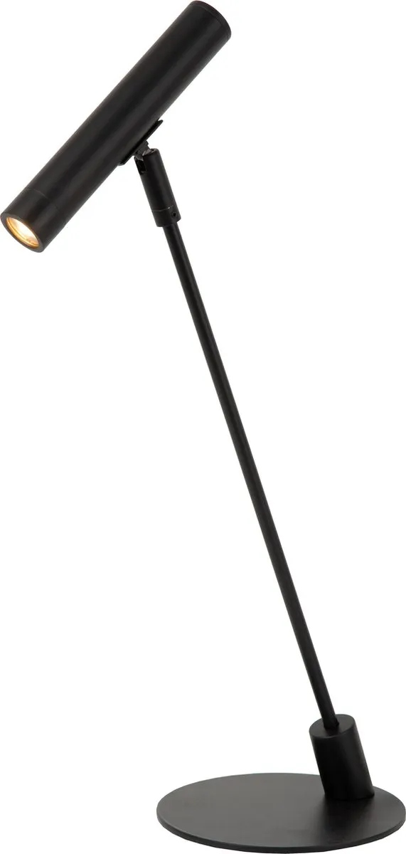 Lucide Alec Bureaulamp LED 3 StepDim G9 3W - Zwart