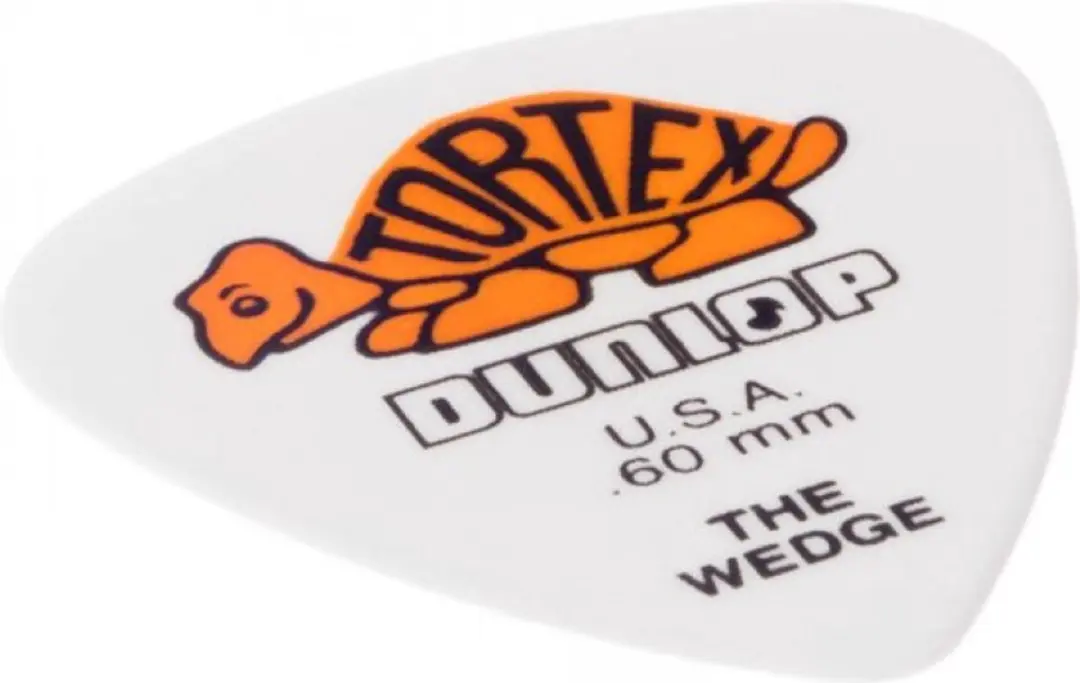 Dunlop Wedge Plectrum 0.60mm - 12 Stuks