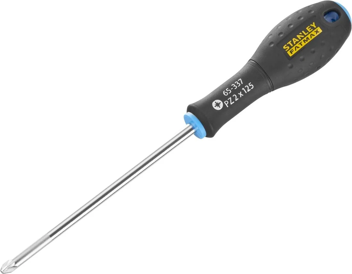 Stanley FatMax Pozidriv PZ2 Schroevendraaier 125mm - 1-65-337
