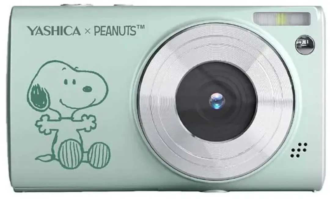Yashica Peanuts Compactcamera YAS-DG10SP-BU - Blauw