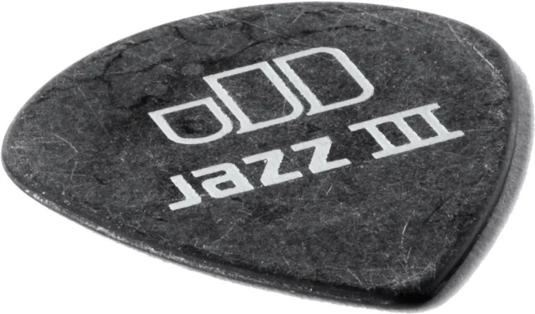 Dunlop Tortex Pitch Jazz Picks 0,88 - 12 Stuks - Zwart