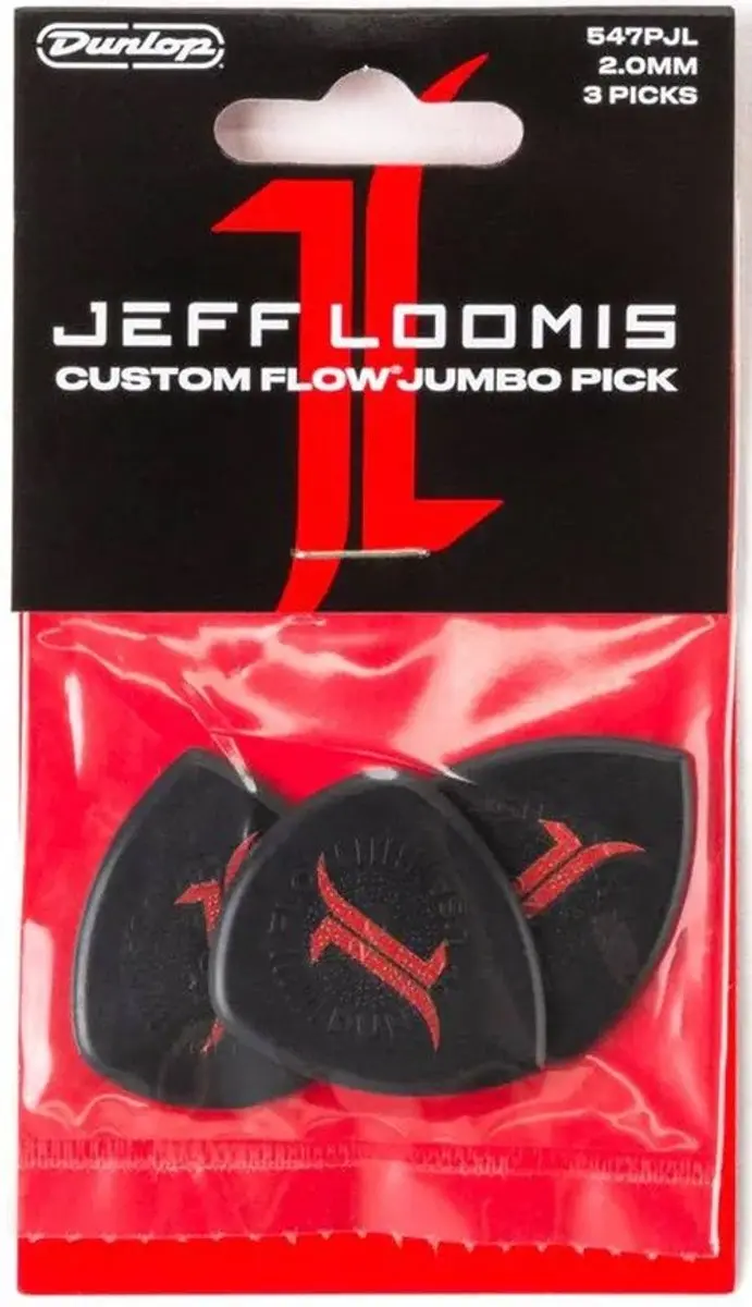 Dunlop Jeff Loomis Custom Flow Jumbo Plectrum 2.00mm