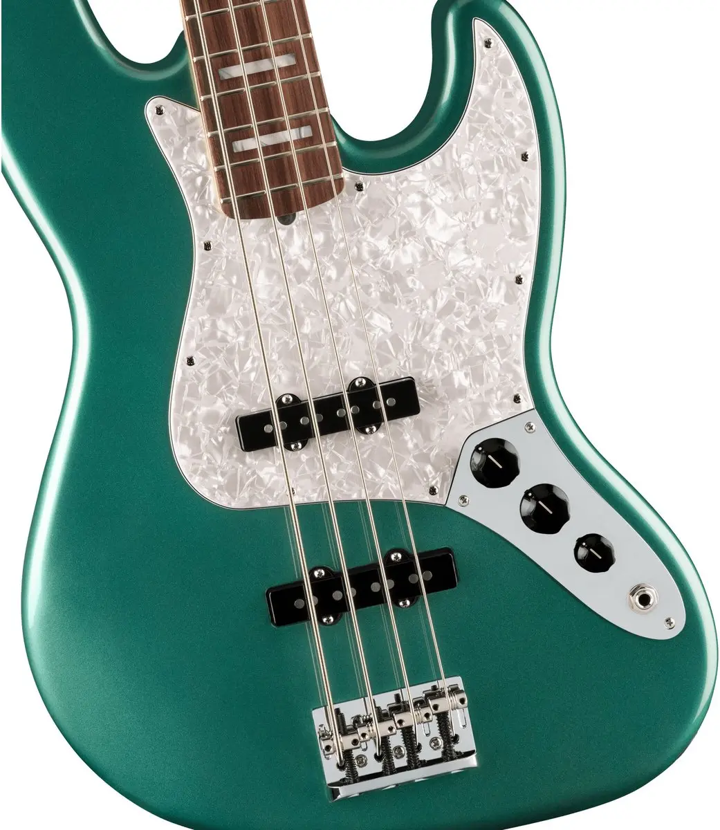 Fender Adam Clayton Jazz Bass - 6 Snaren - Sherwood Green Metallic