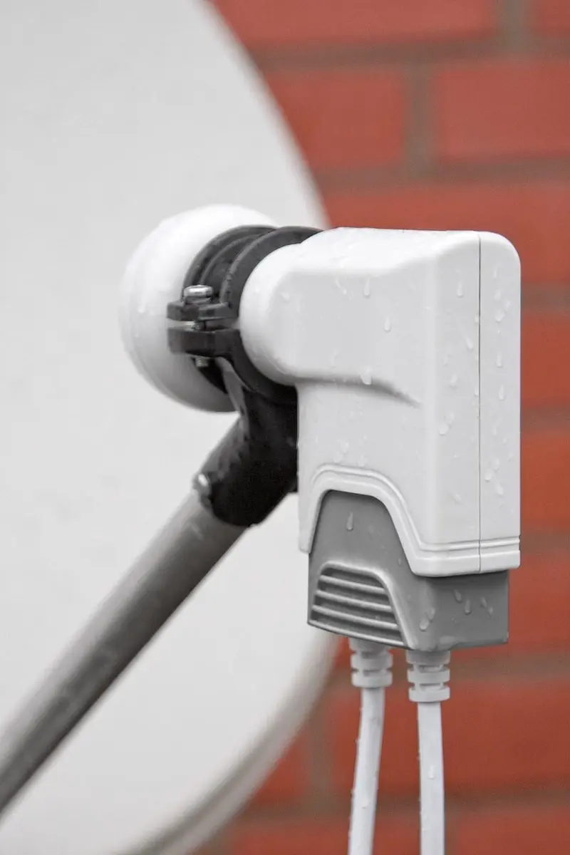 Goobay Universele Twin LNB 40mm - Verguld
