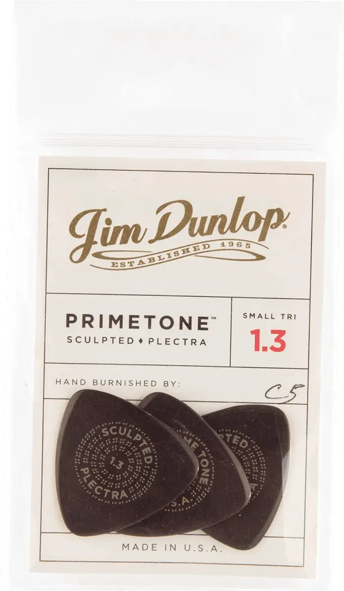 Dunlop Jim Dunlop Primetone Plectrum Small Tri 1.50mm - 3 Stuks