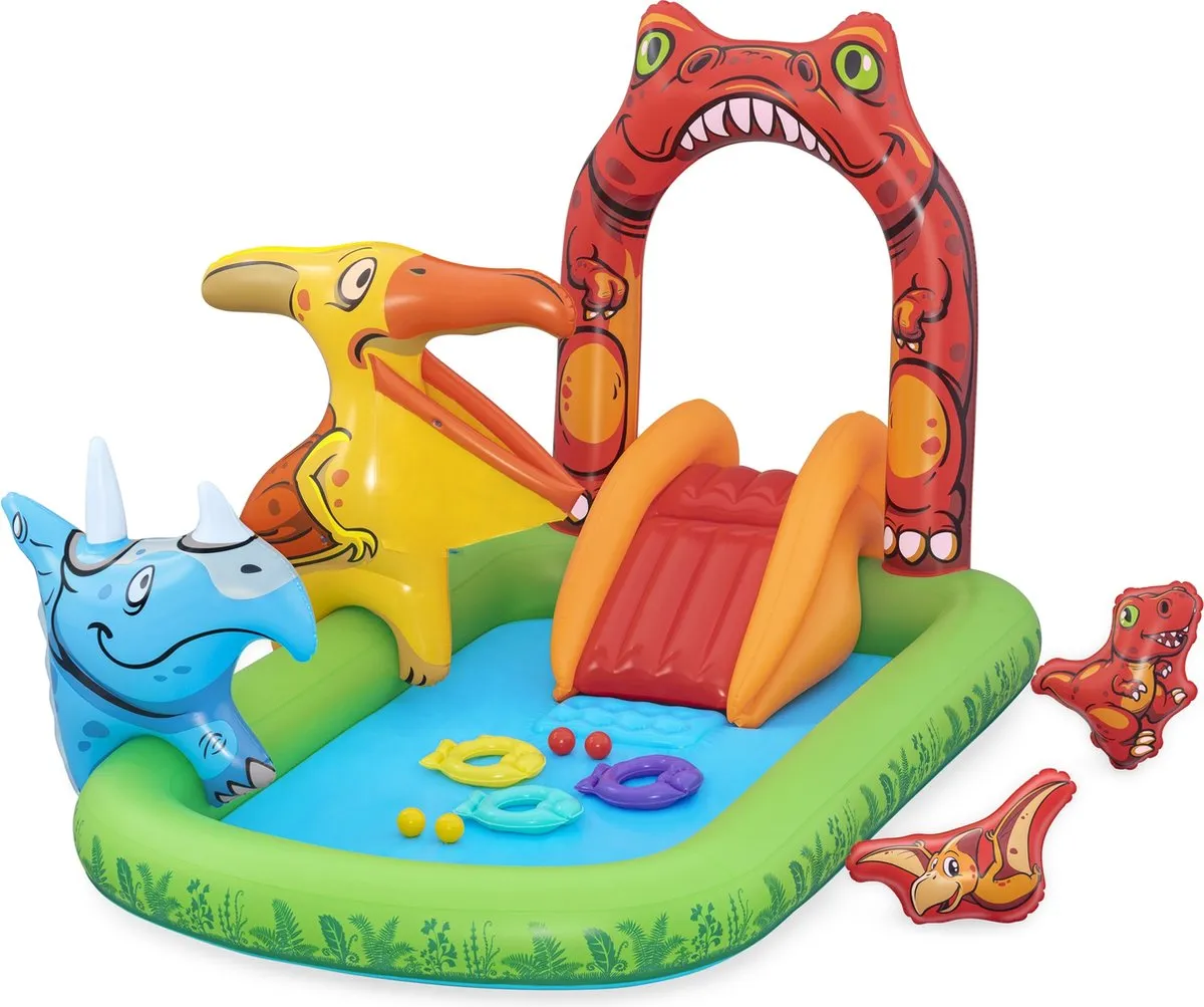 Bestway Jurassic Splash 53160 Opblaasbaar Waterpark