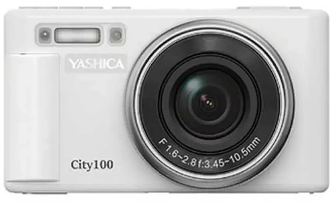 Yashica City 100 Compactcamera 72MP - Zilver/Wit