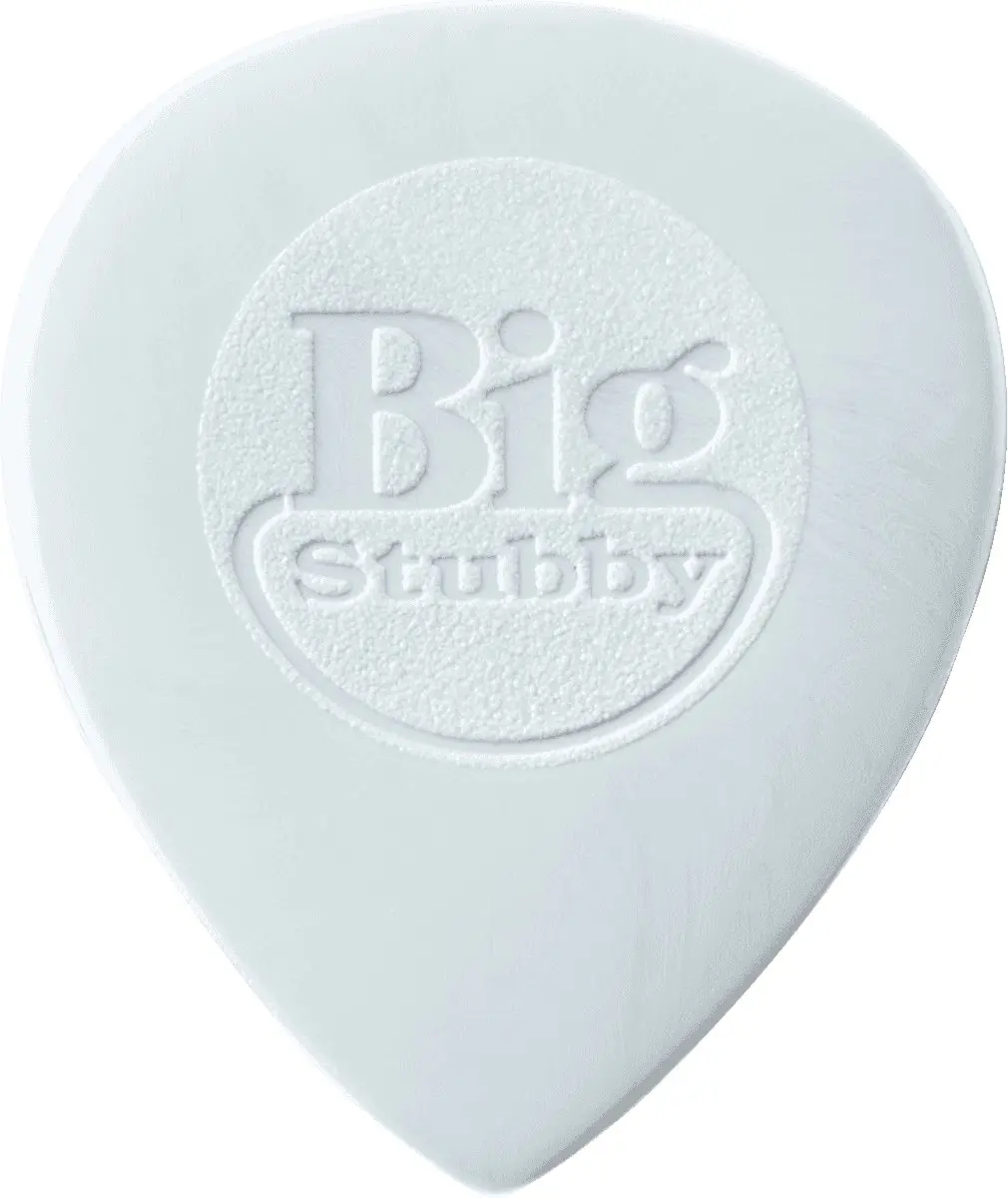 Dunlop Nylon Big Stubby Player's Pack 6 Stuks - 1,00mm Grijs