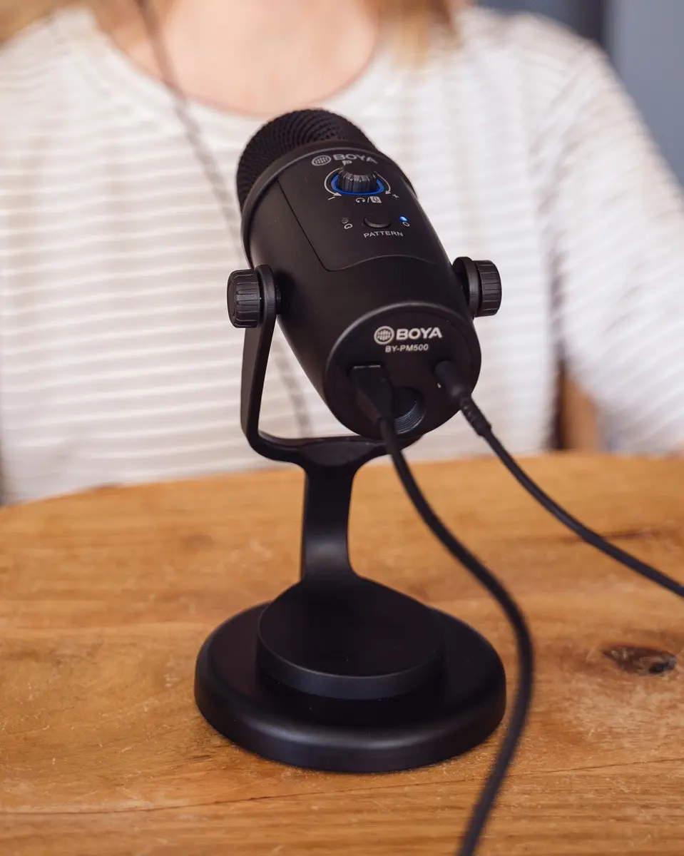 Boya BY-PM500 Studio Microfoon - Cardioïde - Zwart