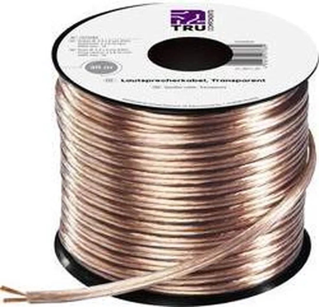 Tru Components Luidsprekerkabel 1572262 2x0.75mm²
