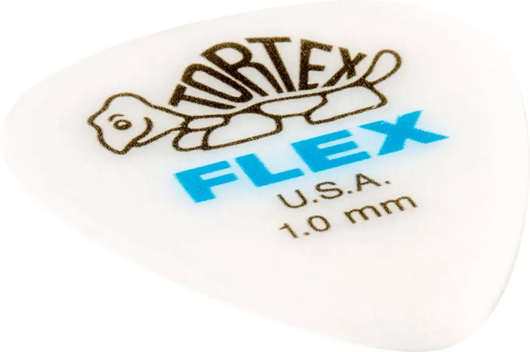 Dunlop Tortex Flex Standard Plectrum 1.00mm - 12 Stuks
