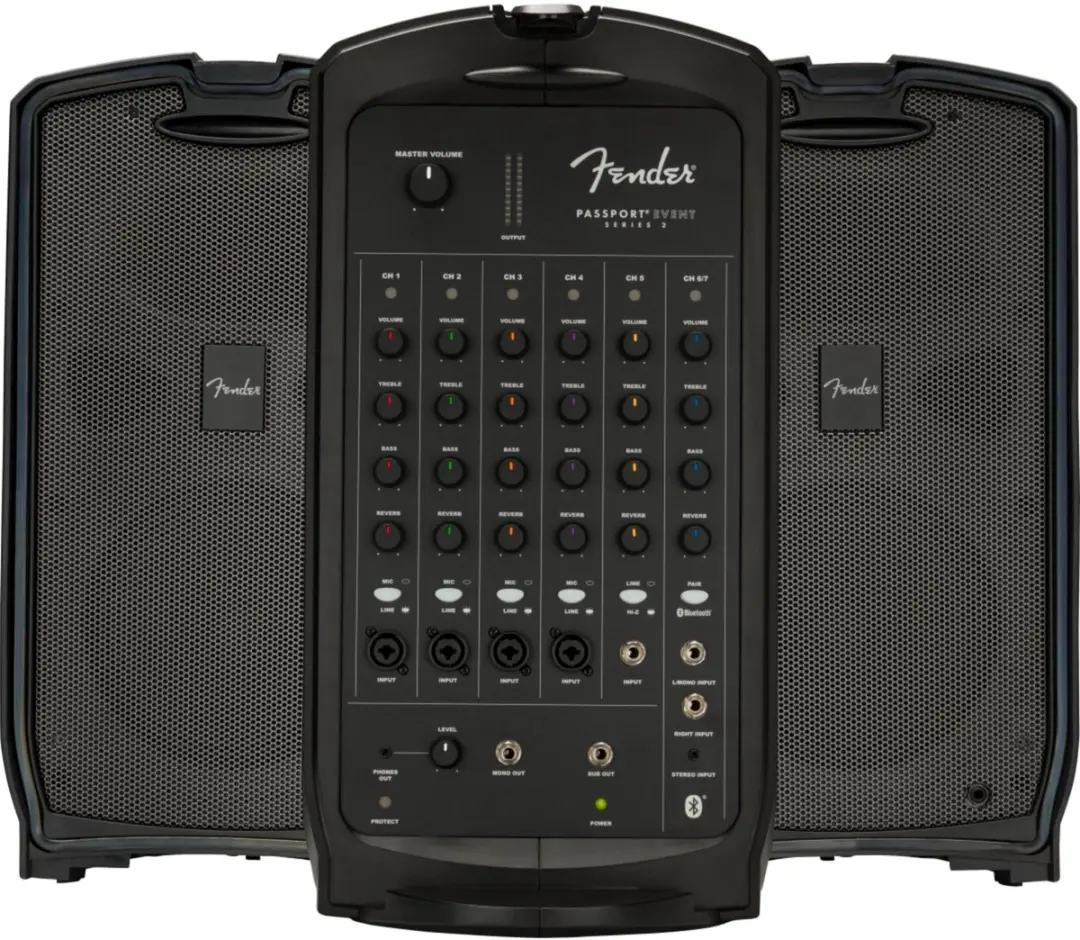 Fender Passport Event S2 Draadloze PA-set - 375W - 4 Microfooningangen