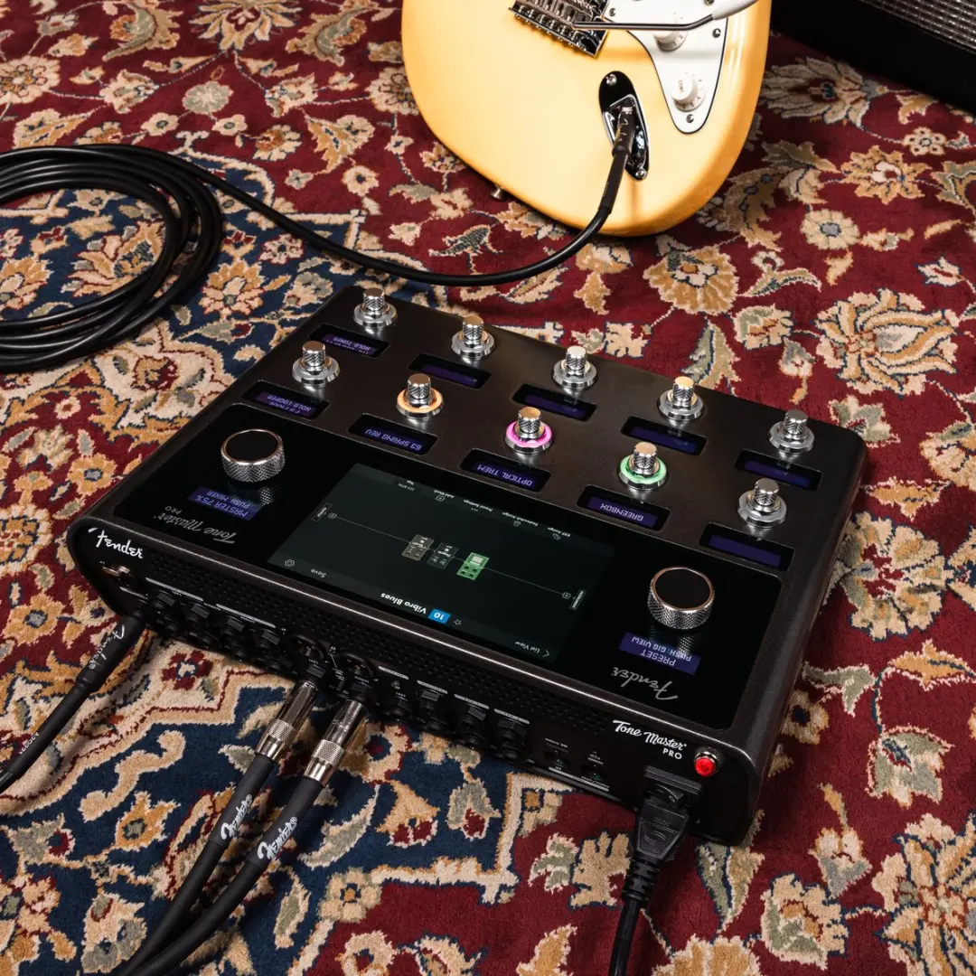 Fender Tone Master Pro Floor FX Modeler - Zwart