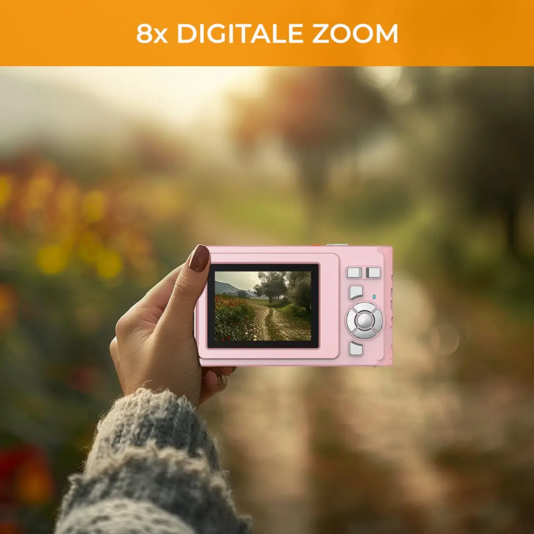 Denver DCA4811 Digitale Camera Full HD 48MP - Roze