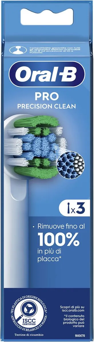 Oral-B Precision Clean PRO Opzetborstels 3 Stuks - Wit - afbeelding 6 van 6