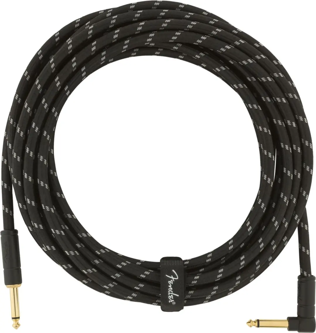 Fender Deluxe Series Instrumentenkabel 5.5m - Zwart