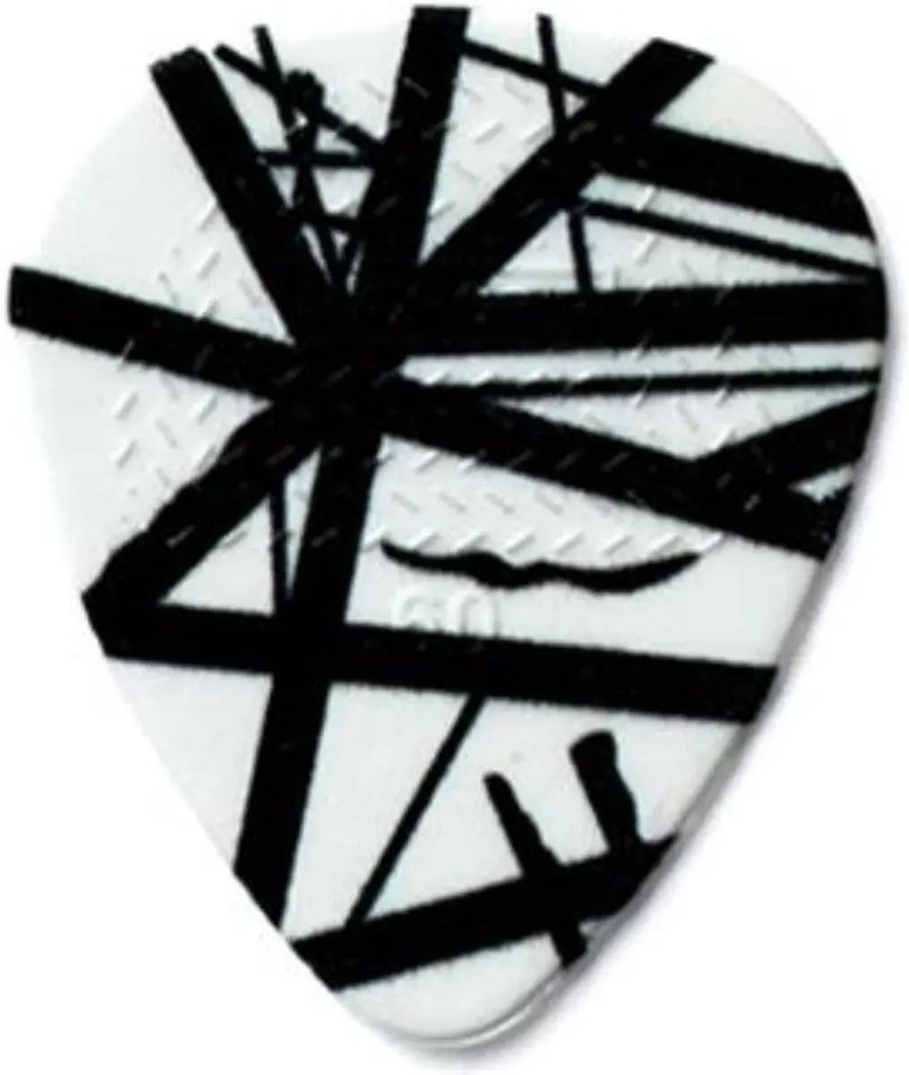 Dunlop EVHP03 Eddie Van Halen Plectrum 0,60mm - Zwart/Wit