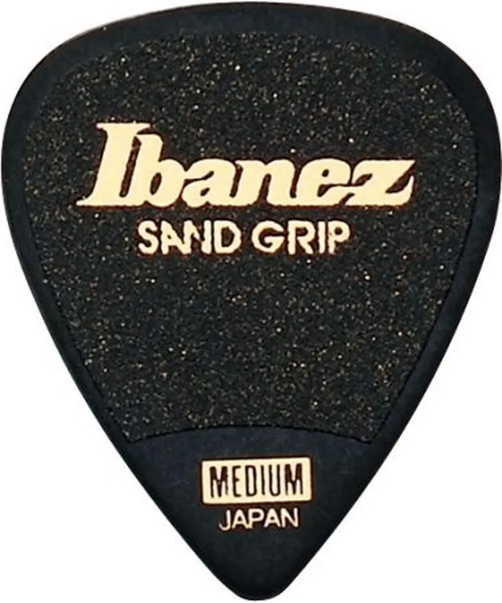 Ibanez Sand Grip Plectrum Medium 0.80mm - 6 Stuks