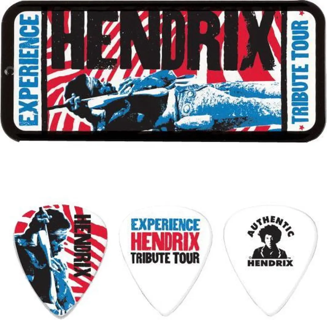 Dunlop Jimi Hendrix Tribute Tour Opbergblikje - Zwart
