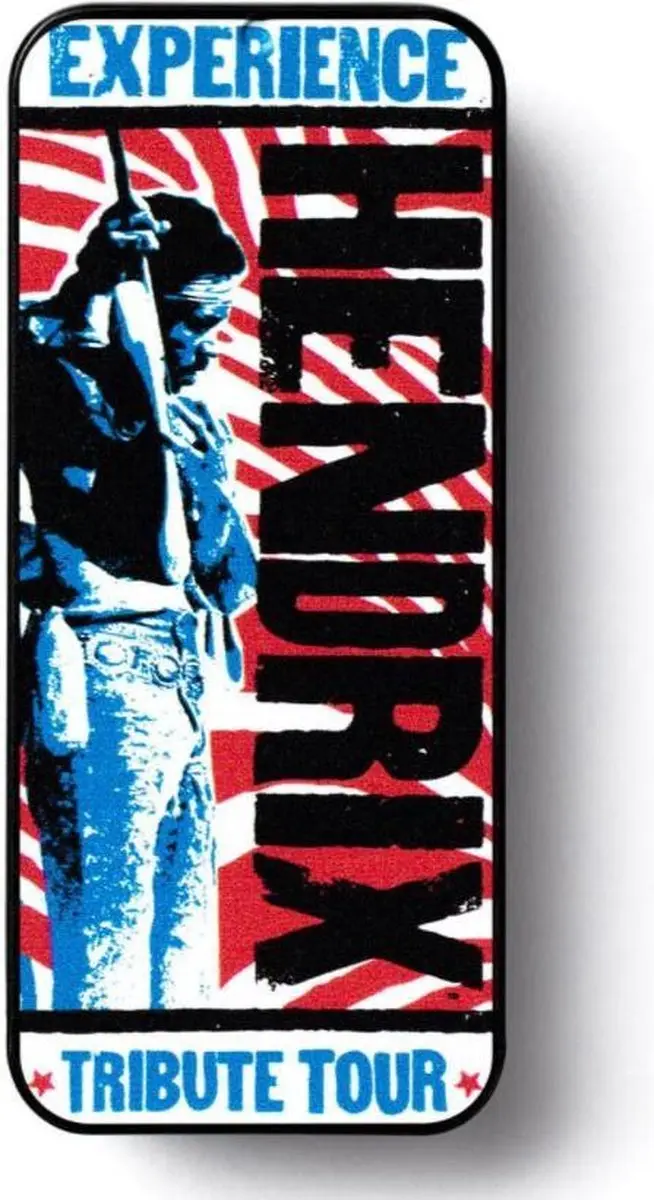 Dunlop Jimi Hendrix Tribute Tour Opbergblikje - Zwart