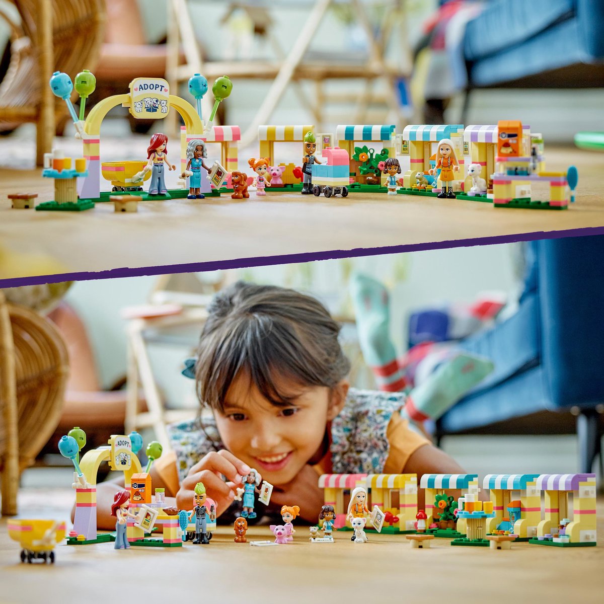 LEGO Friends Huisdieren adoptiedag - 42615