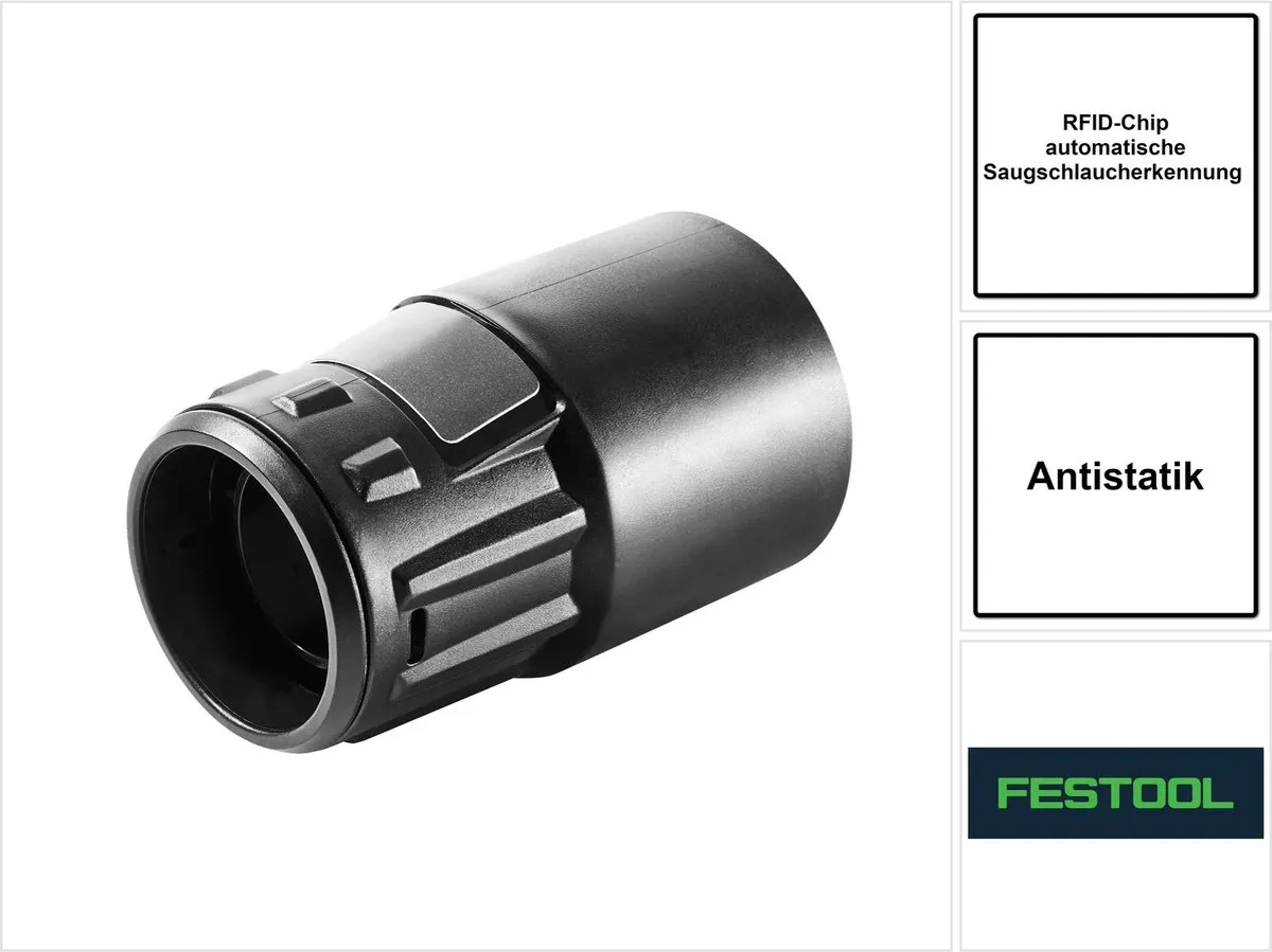 Festool Draaikoppeling D32/27 DAG-AS/CTR 204919 - Zwart - afbeelding 6 van 6