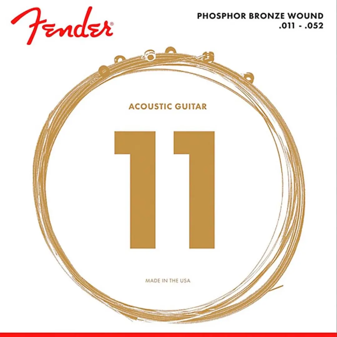 Fender F-60CL Acoustic Snaren