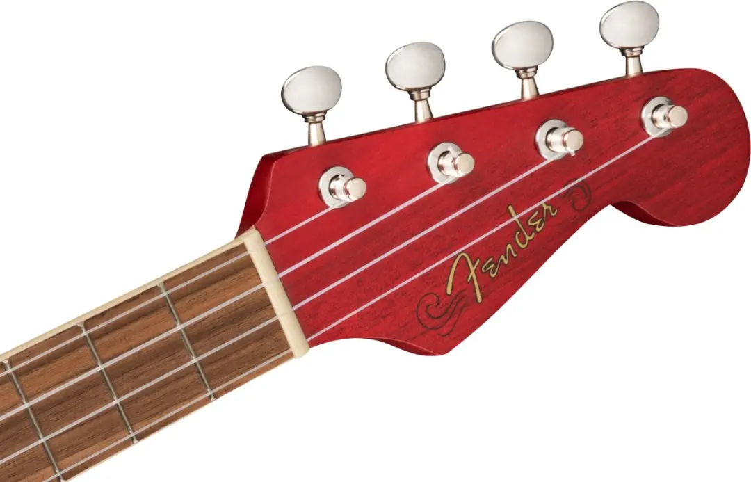 Fender Avalon Tenor Ukelele - 6 Snaren - Cherry Red