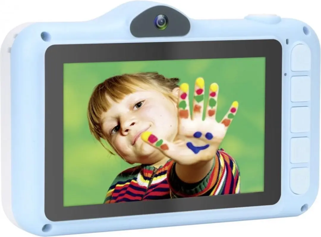 AgfaPhoto Realikids Cam 2 ARKC2BL Digitale Camera - 600mAh - Blauw/Wit