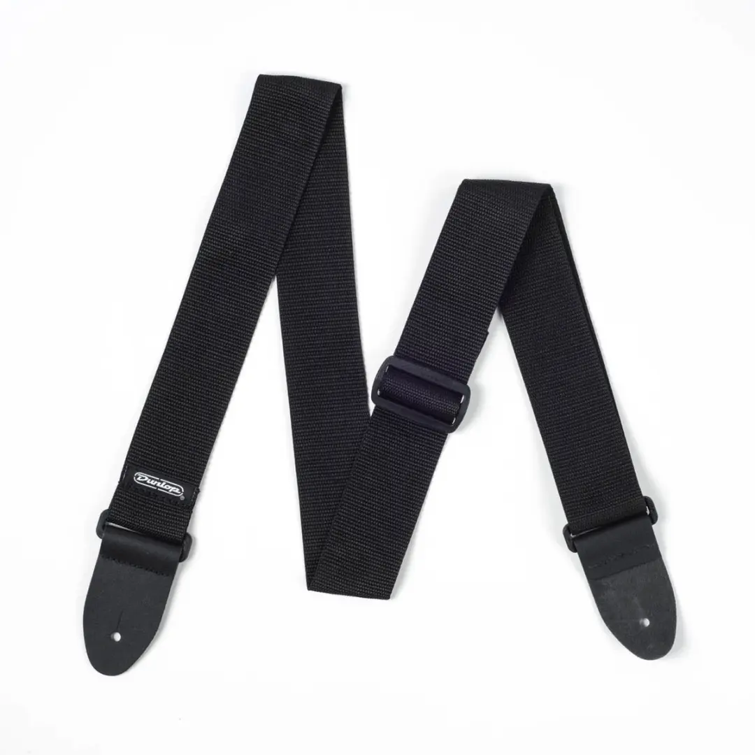 Dunlop D07-01BK Gitaarband - Zwart