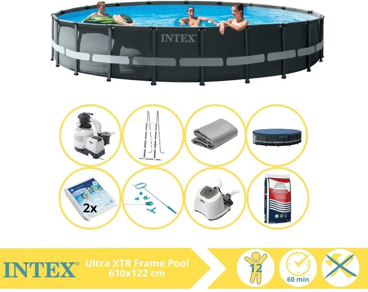 Intex Ultra XTR Frame Zwembad 610x122cm