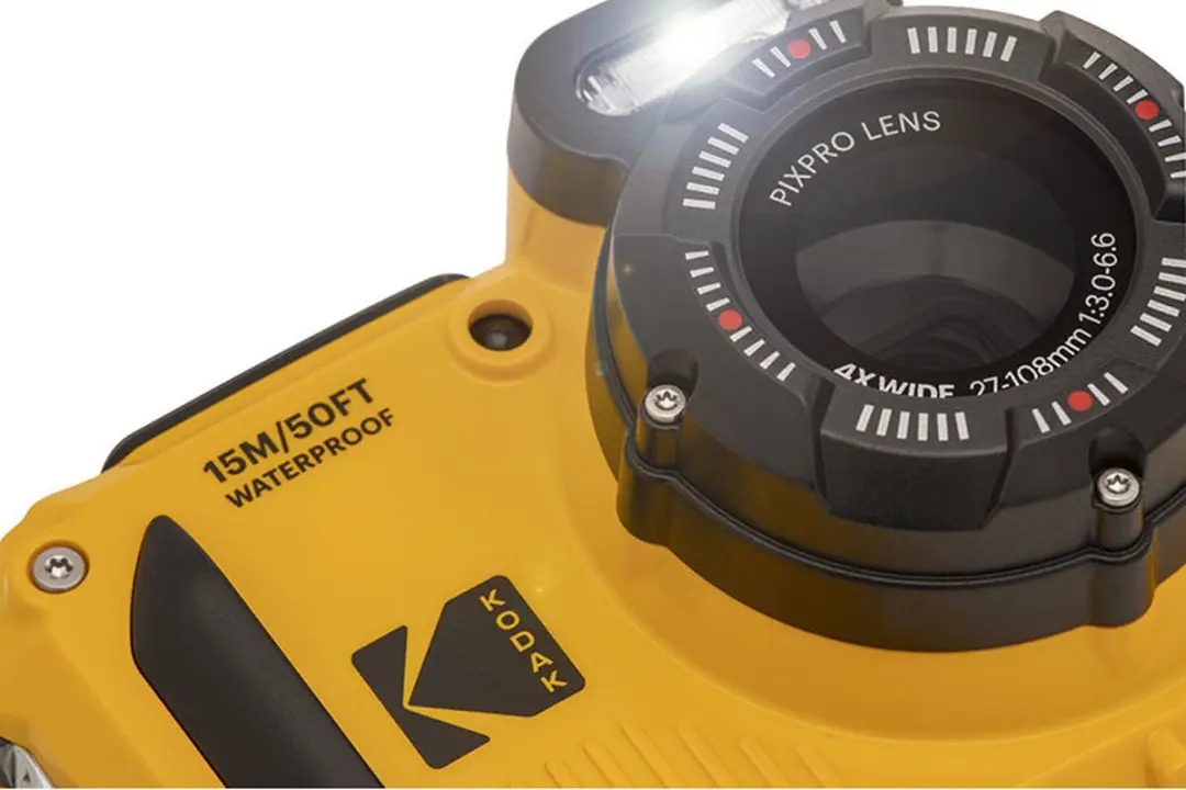 Kodak WPZ2 Onderwatercamera - 16MP - Geel - Incl. 16GB & Tas