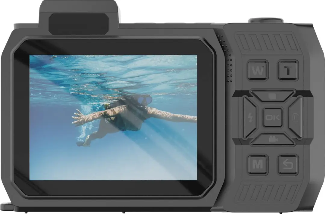 AgfaPhoto Realishot WP9500 Waterproof Camera - 24MP 4K 18x Zoom - Zwart