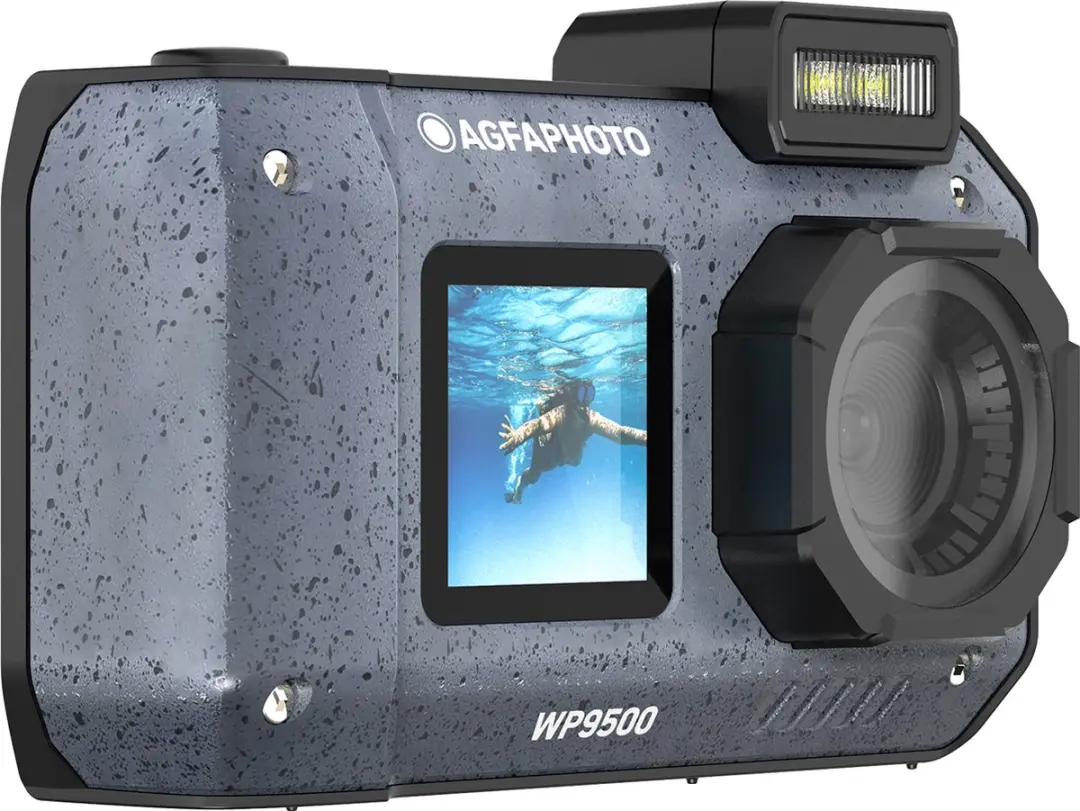 AgfaPhoto Realishot WP9500 Waterproof Camera - 24MP 4K 18x Zoom - Zwart