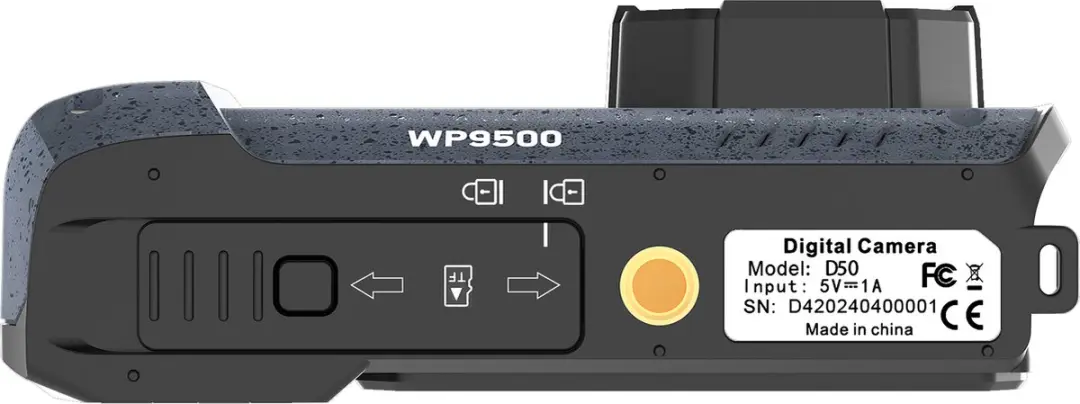 AgfaPhoto Realishot WP9500 Waterproof Camera - 24MP 4K 18x Zoom - Zwart - afbeelding 6 van 6