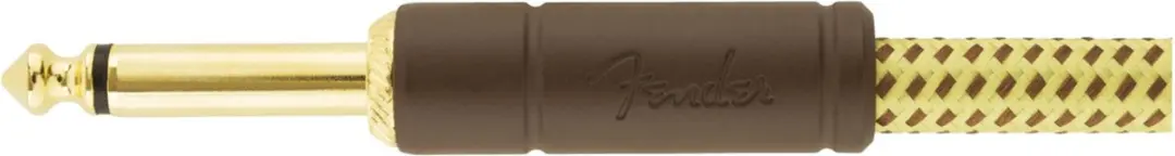 Fender Deluxe Series Instrumentenkabel 1.5m - Geel