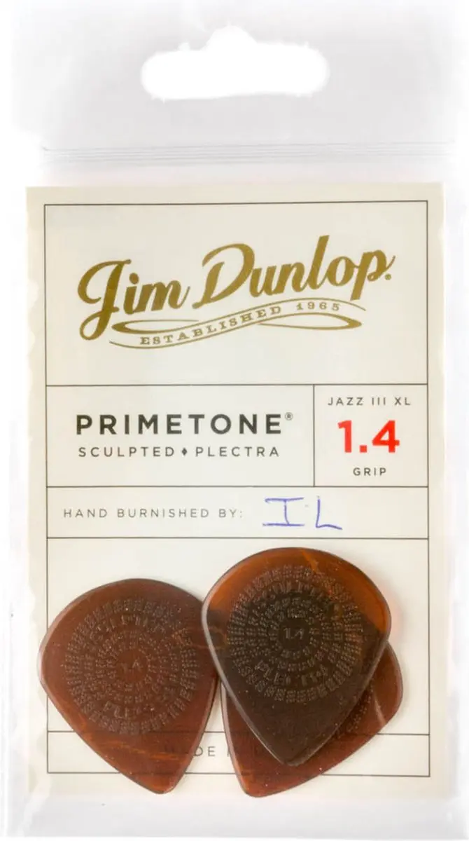 Dunlop Primetone Jazz III XL 1,40mm Plectrumset