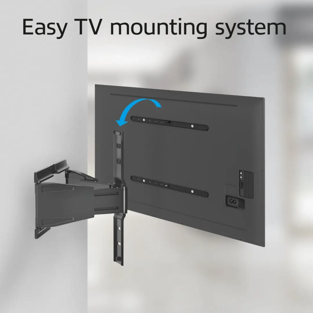 ACT Full Motion TV Wandsteun AC8357 - 43" tot 90" - Zwart