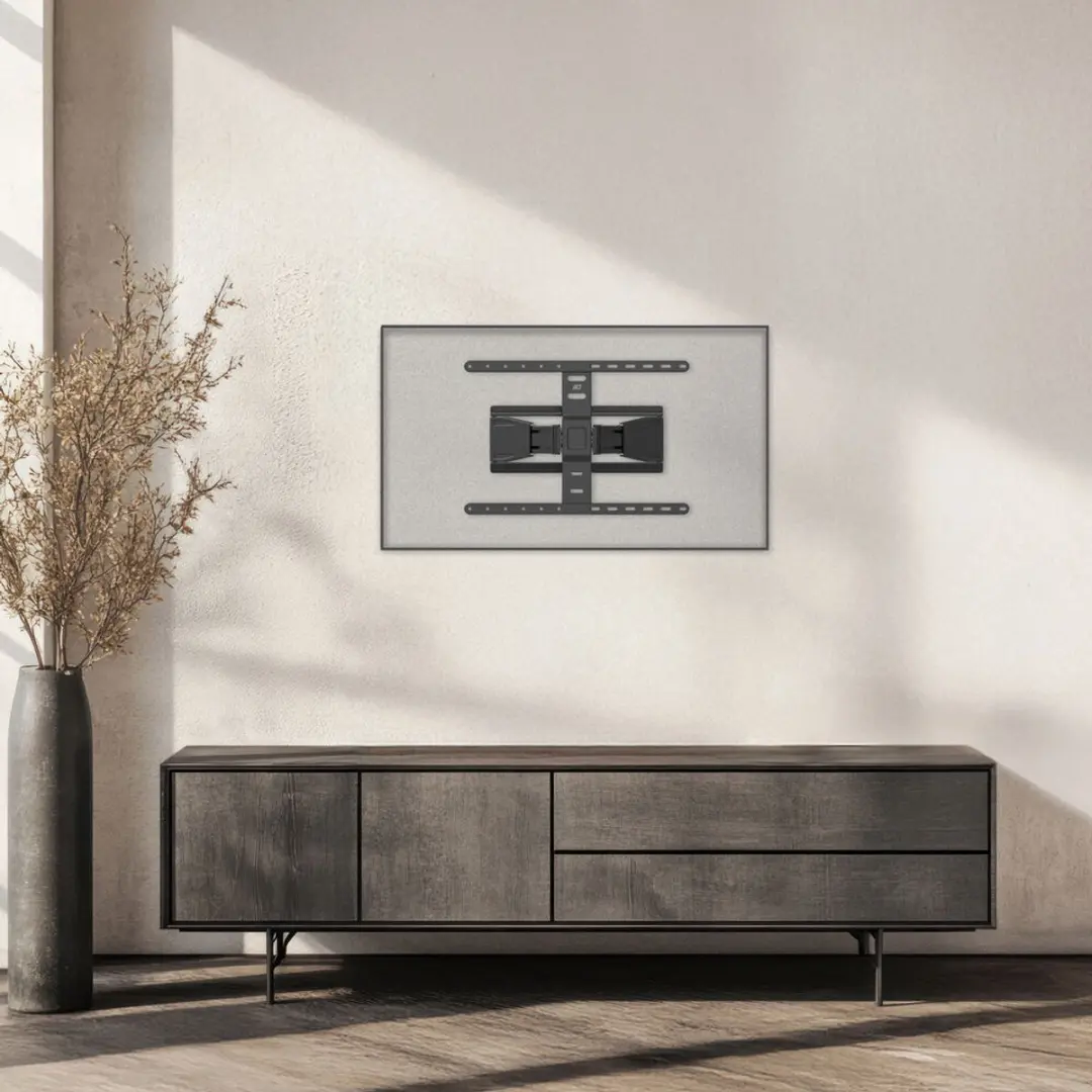 ACT Full Motion TV Wandsteun AC8357 - 43" tot 90" - Zwart