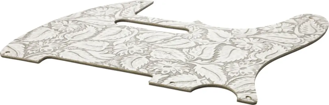 Fender Waylon Jennings Telecaster Pickguard - Wit