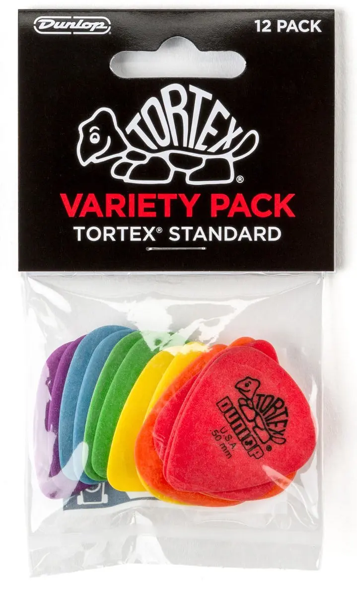Dunlop Tortex Plectrum Variety 12-Pack