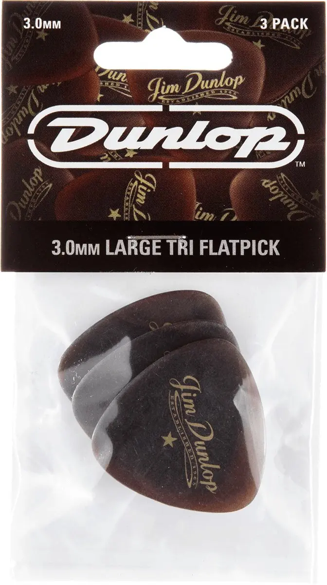 Dunlop Americana Large Triangle Plectrum 3.00mm
