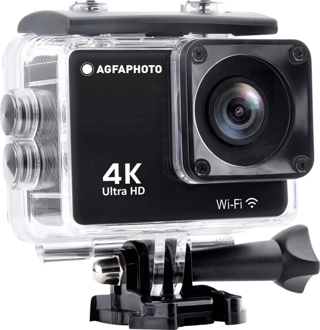 AgfaPhoto AC9000BK Actiesportcamera 12MP 4K - Zwart