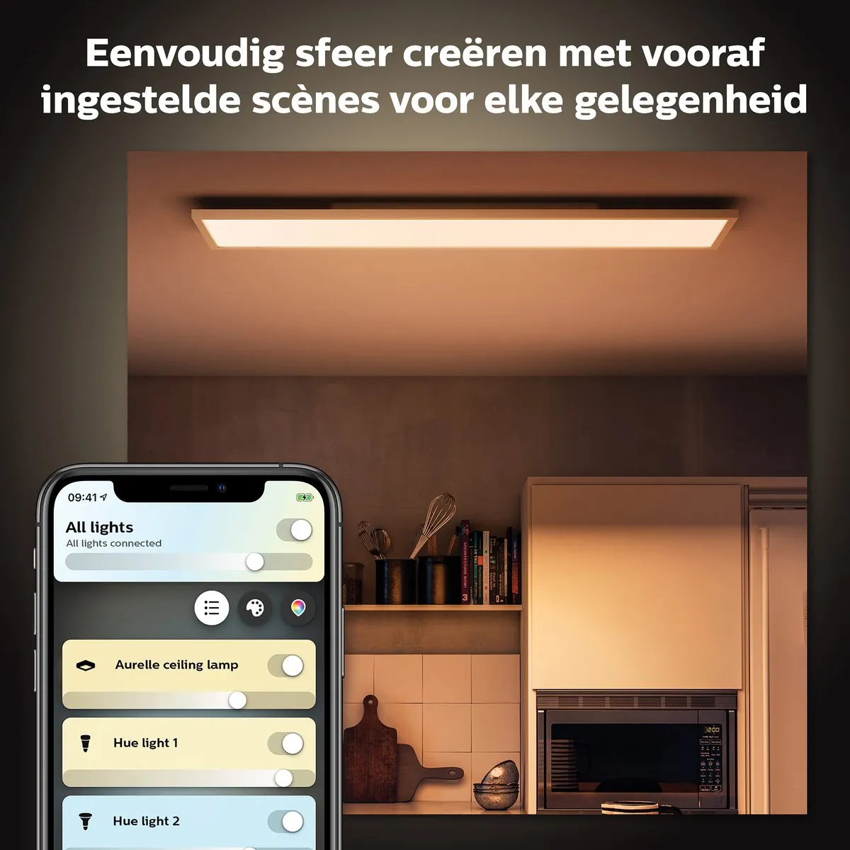 Philips Hue Aurelle Paneellamp 60cm - Wit