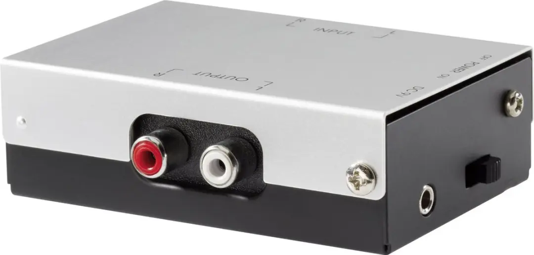 SpeaKa Professional Phonovoorversterker - Zilver-zwart