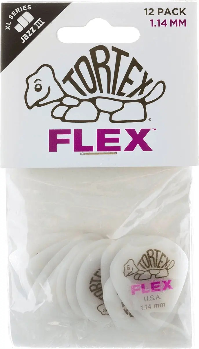 Dunlop Flex Jazz III XL Plectrum 1.14mm
